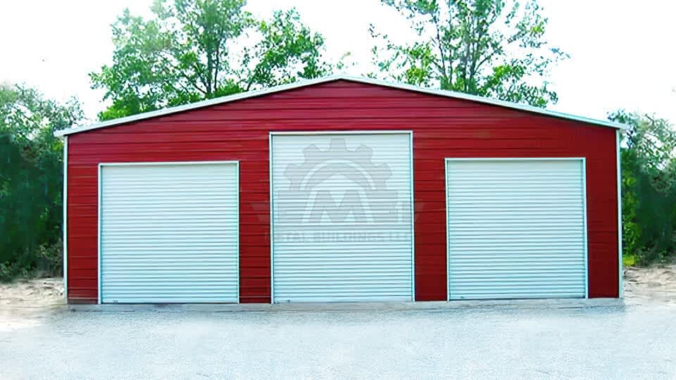 34x30x11 Metal Garage