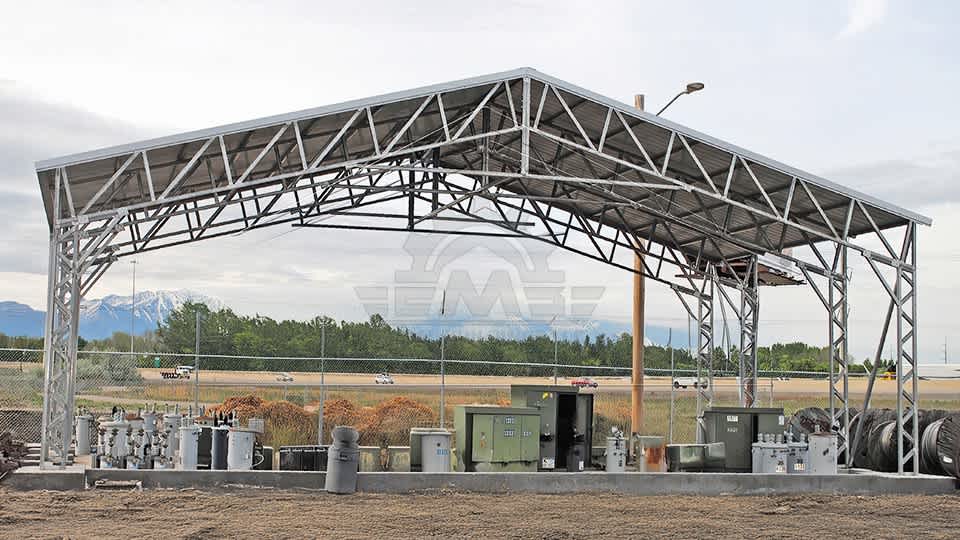 40x30x10 Commercial Carport