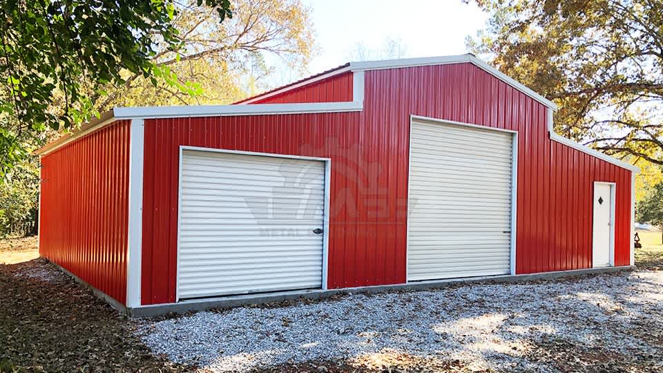36x40x12 Steel Barn