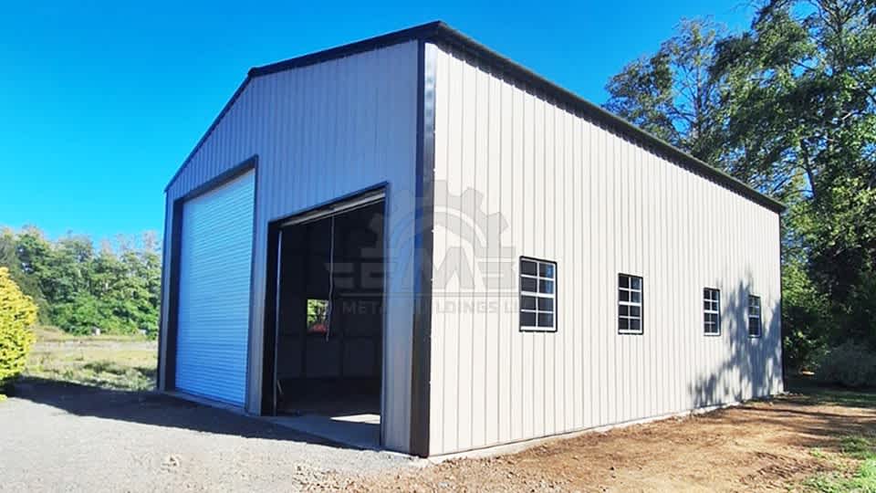 28x35x13 Vertical Roof Workshop