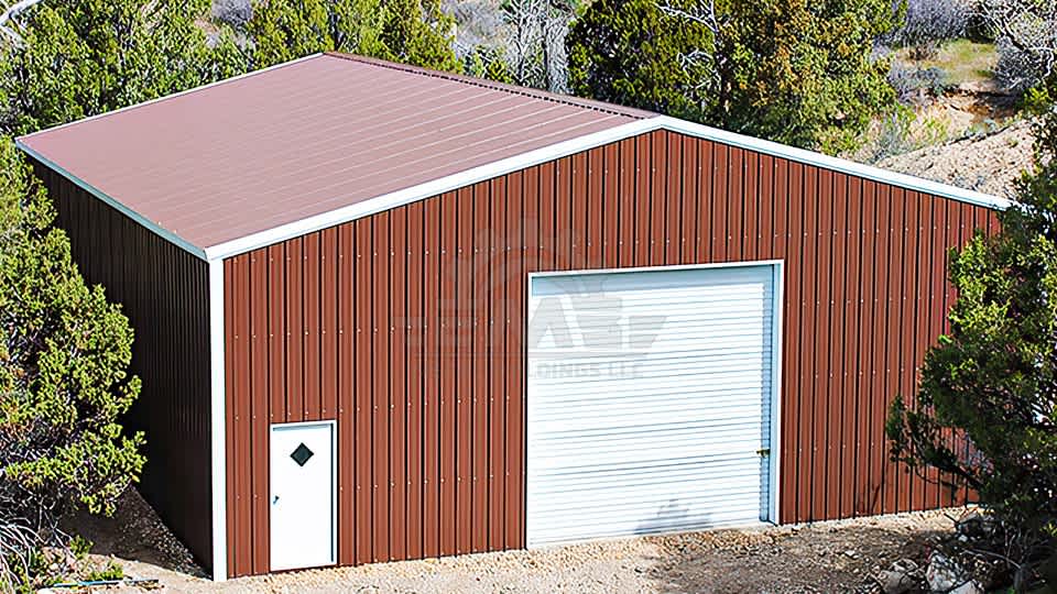 60x60x16 Fully Enclosed Warehouse