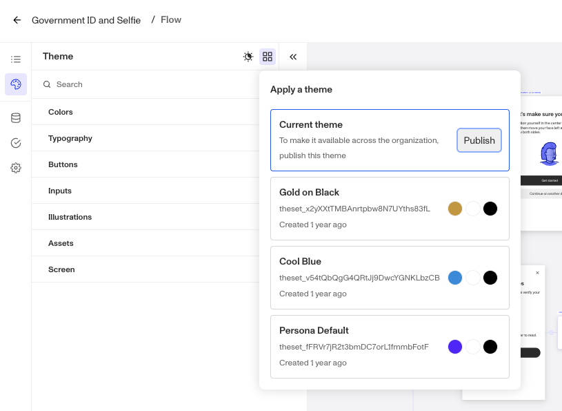 ThemeEditorApplyATheme