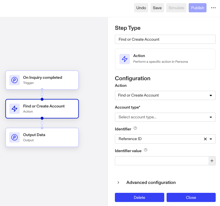 FindOrCreateAccountWorkflow