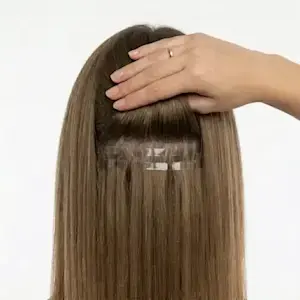 Tape Extensions werden eingesetzt tape-extensions
