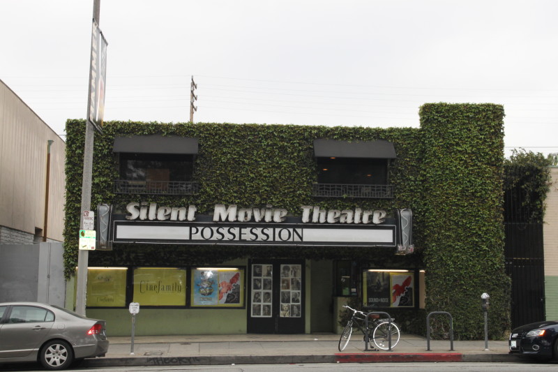 Facade of the Silent Movie Theatre, Los Angeles