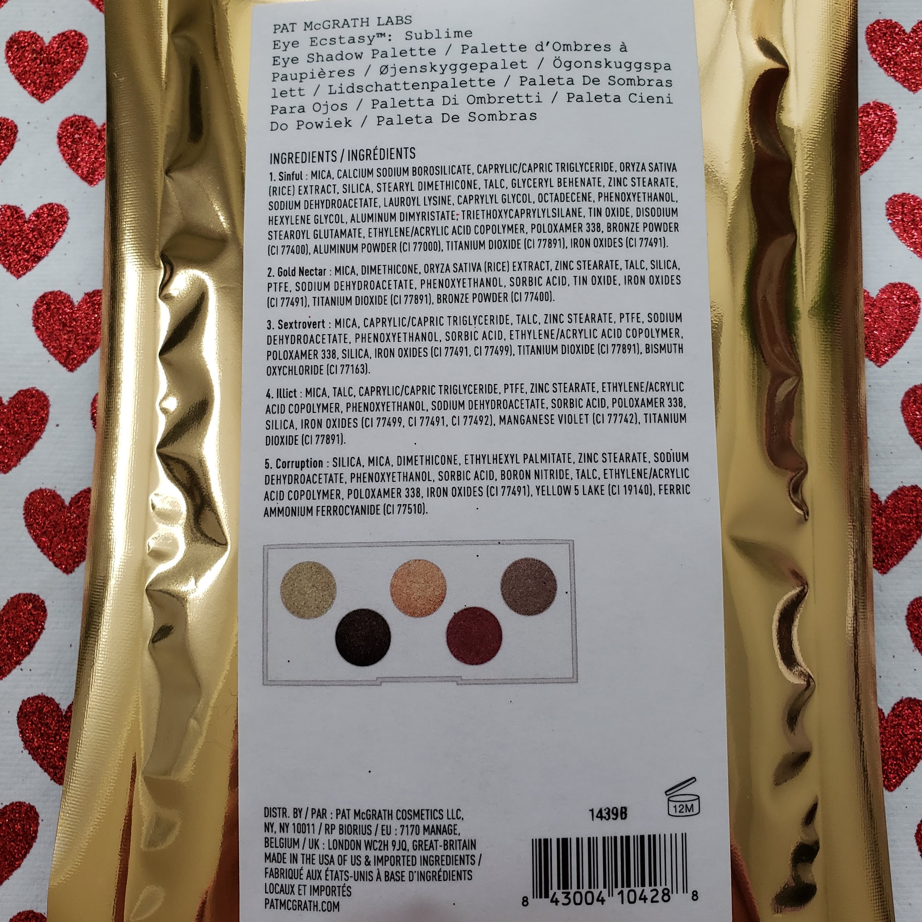 Pat Mcgrath Labs Mini Eye Ecstasy Eyeshadow Palette In Sublime Review Back Pat Mcgrath Labs Mini Eye Ecstasy Eyeshadow Palette In Sublime Review Back