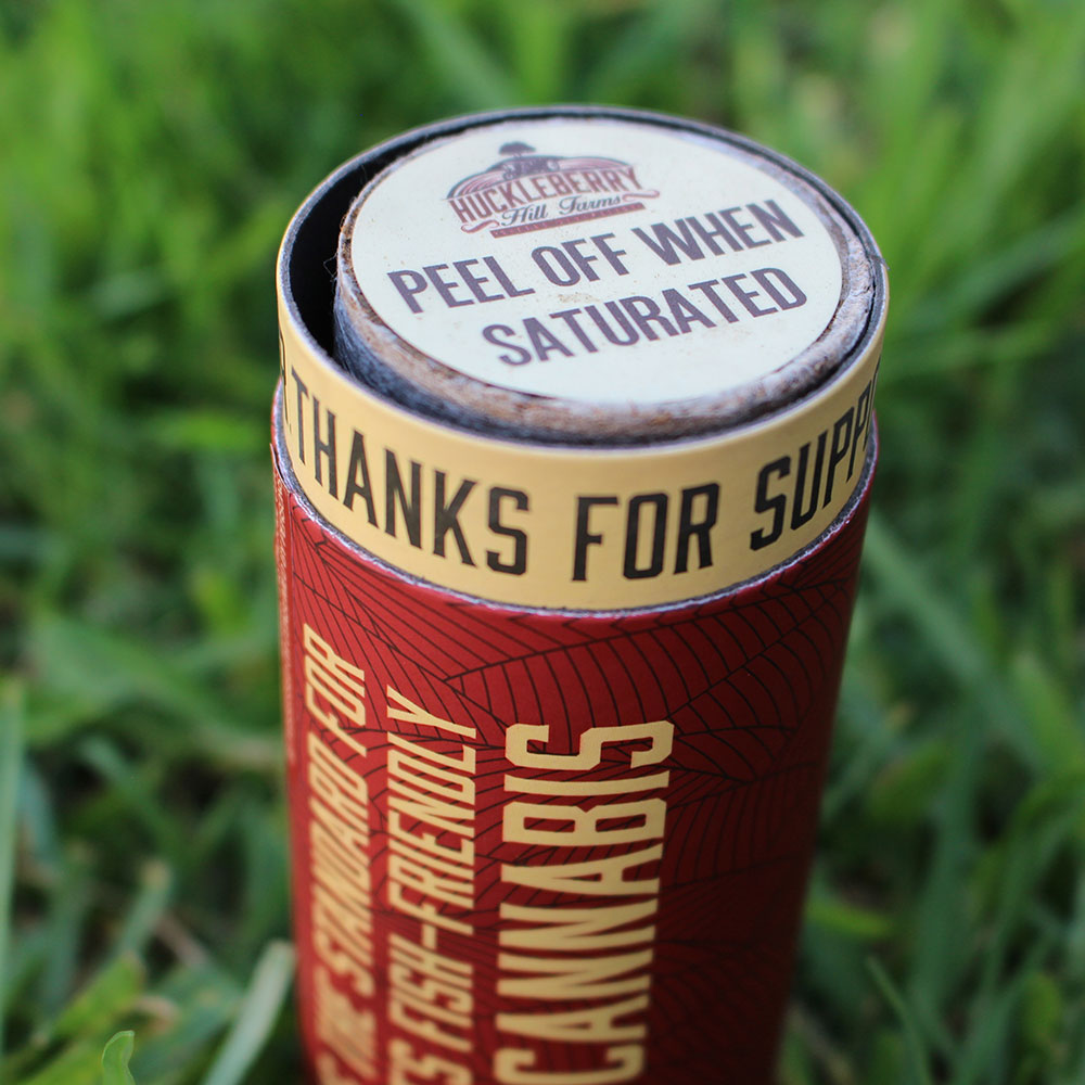 Huckleberry Hill Farms Seed Tube Cap Removed