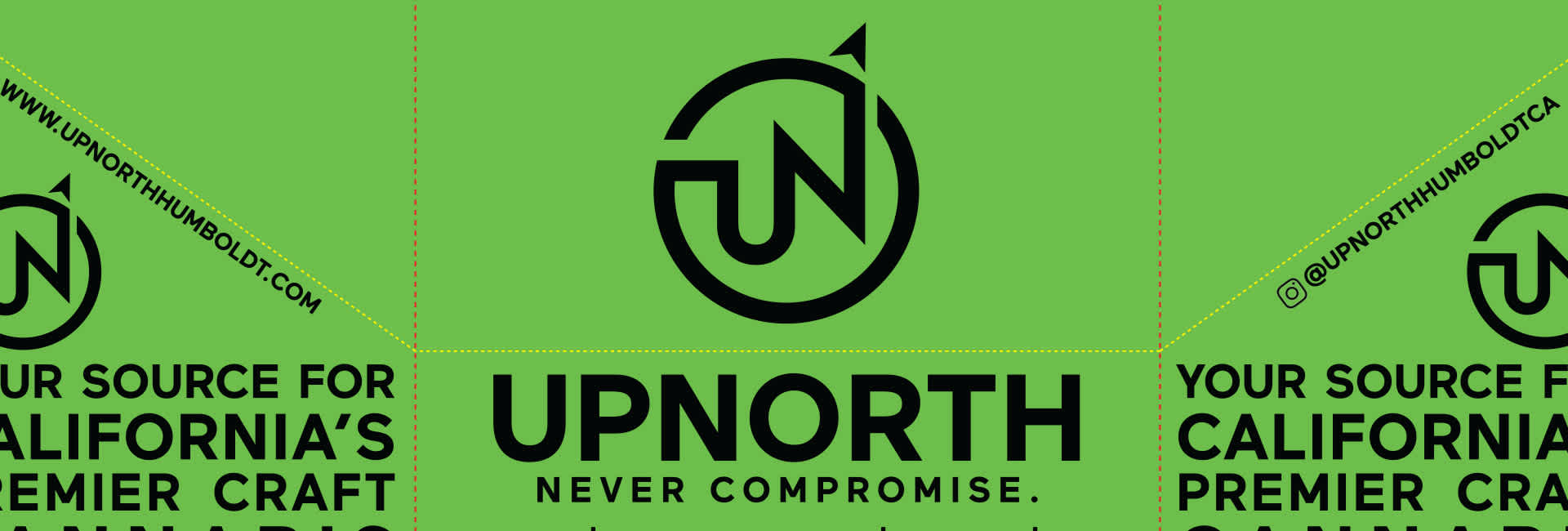 UpNorth Distribution Pre Roll Carton Die Line Project