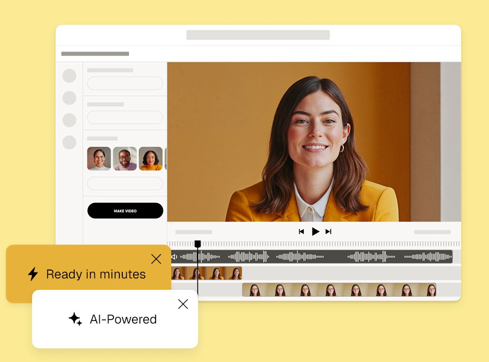 Simplified composed UI of EasyVideo feature