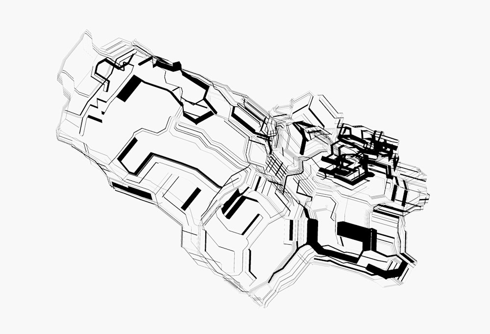 form shaped by the stretching routine