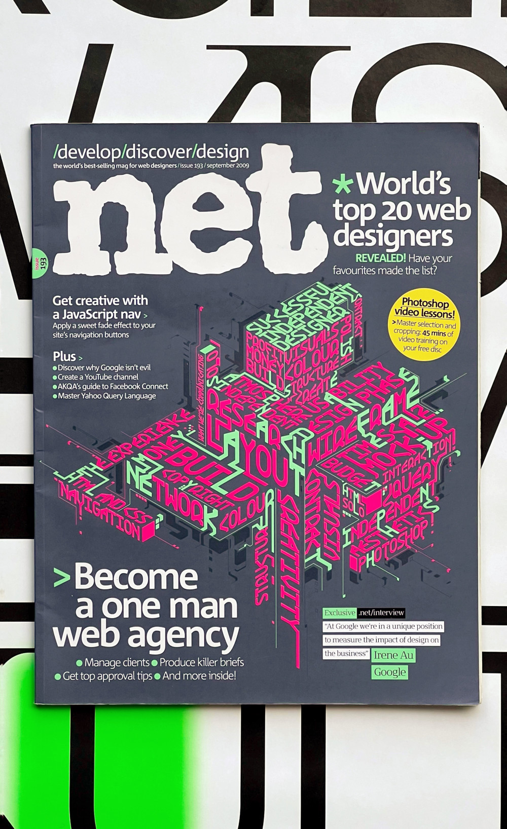 Cover of net UK Magazine. Issue 199. September 2009