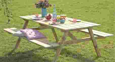 Klusadvies - meubels - Hoe maak ik een picknicktafel? - Thumbnail