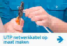Klusadvies - elektra - Hoe pas ik de lengte van een internet-, UTP- of LAN-kabel aan? - Thumbnail