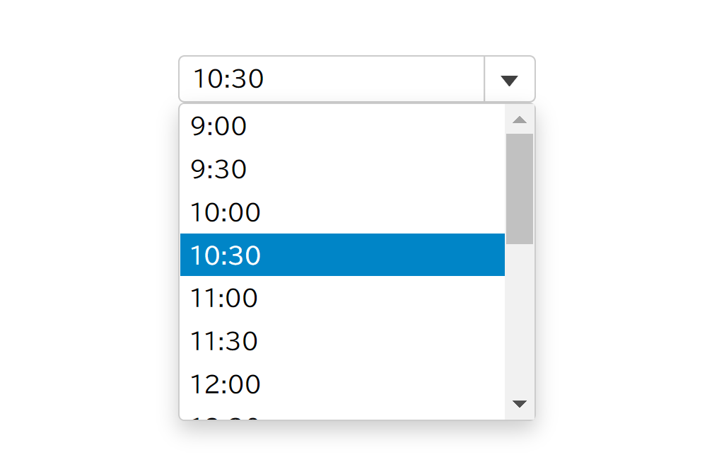 InputTime