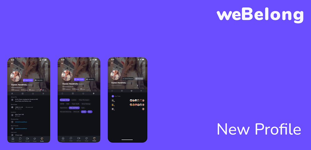 New Update: Profile on weBelong