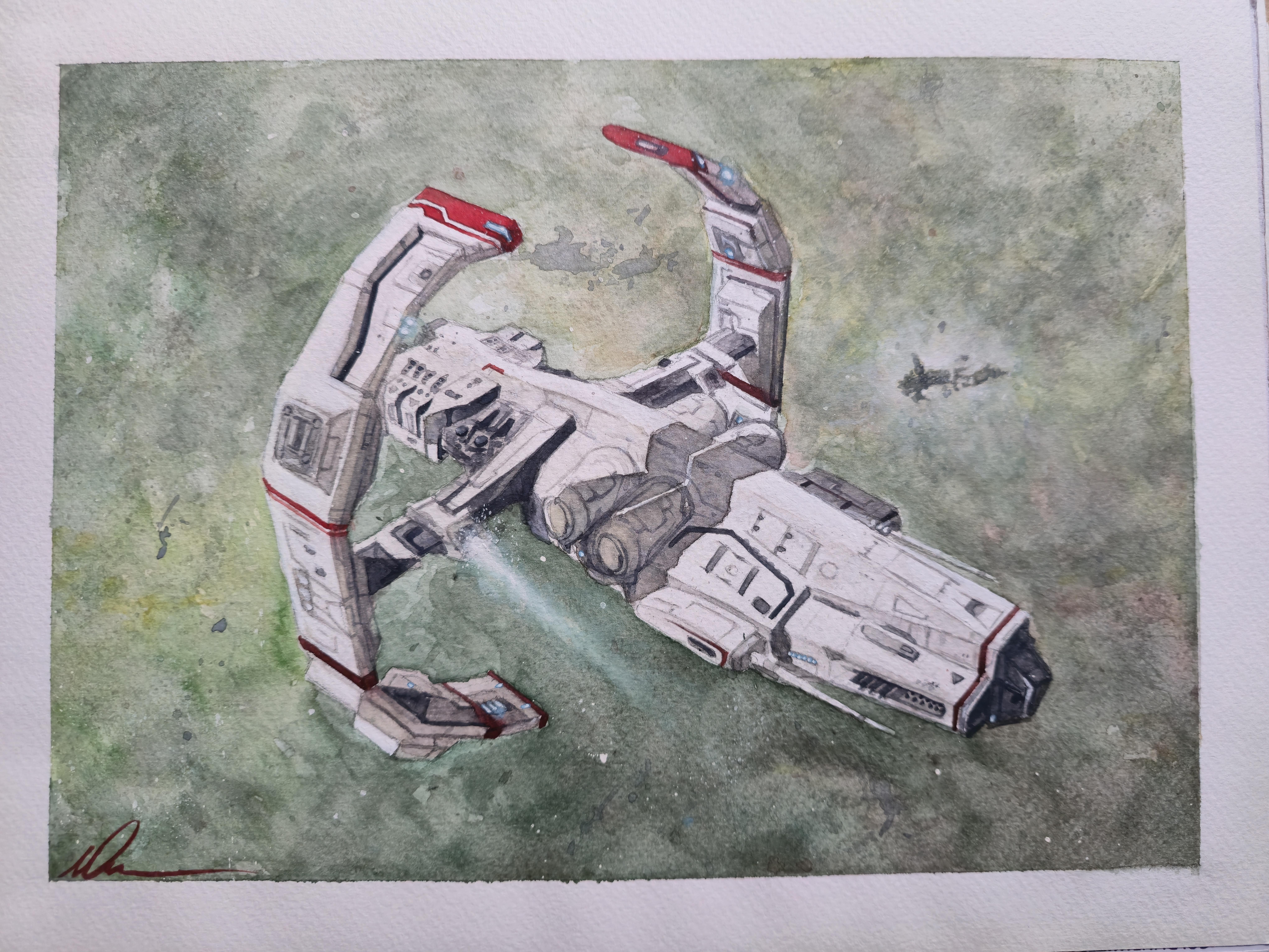 Astero Watercolor