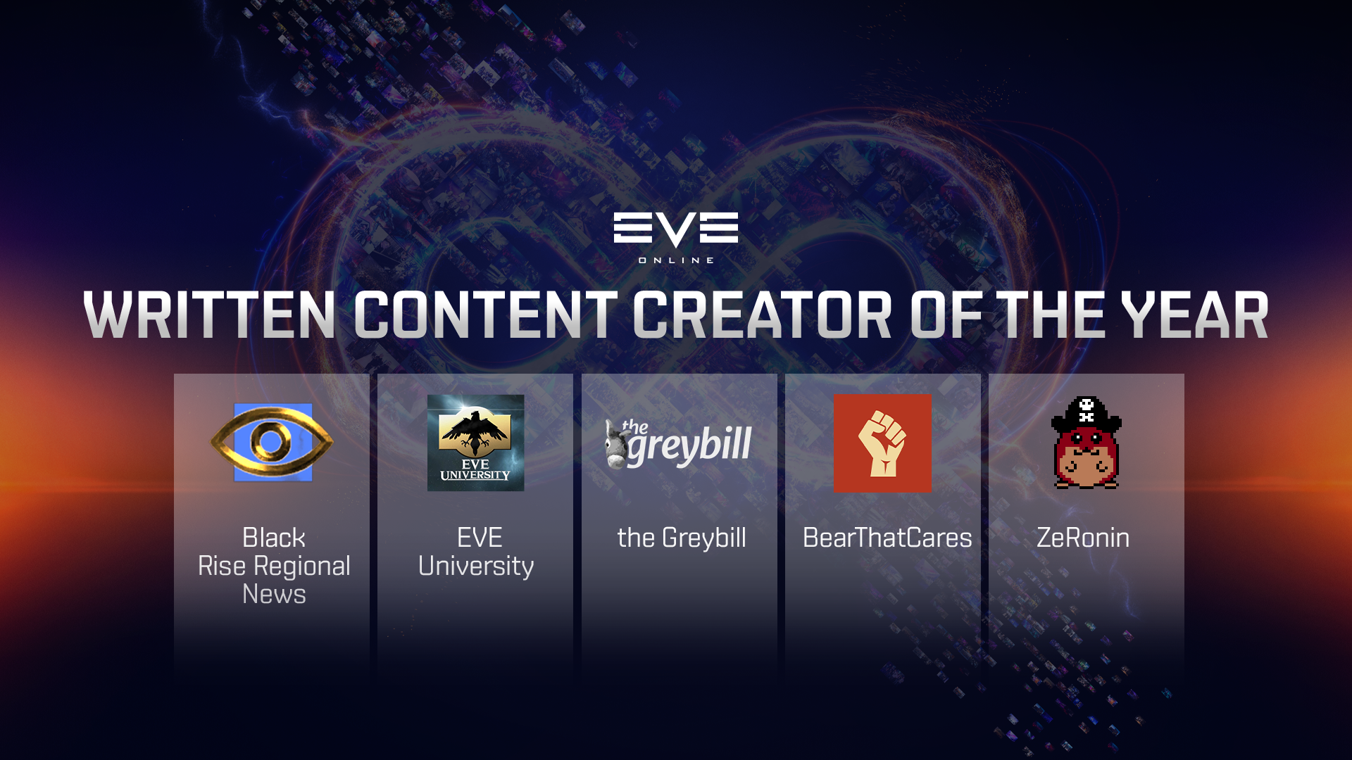 Written content of the year