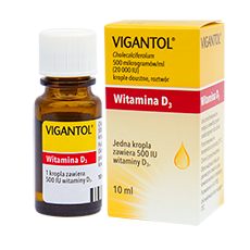 VIGANTOL® 500 mikrogramów/ml, krople doustne
