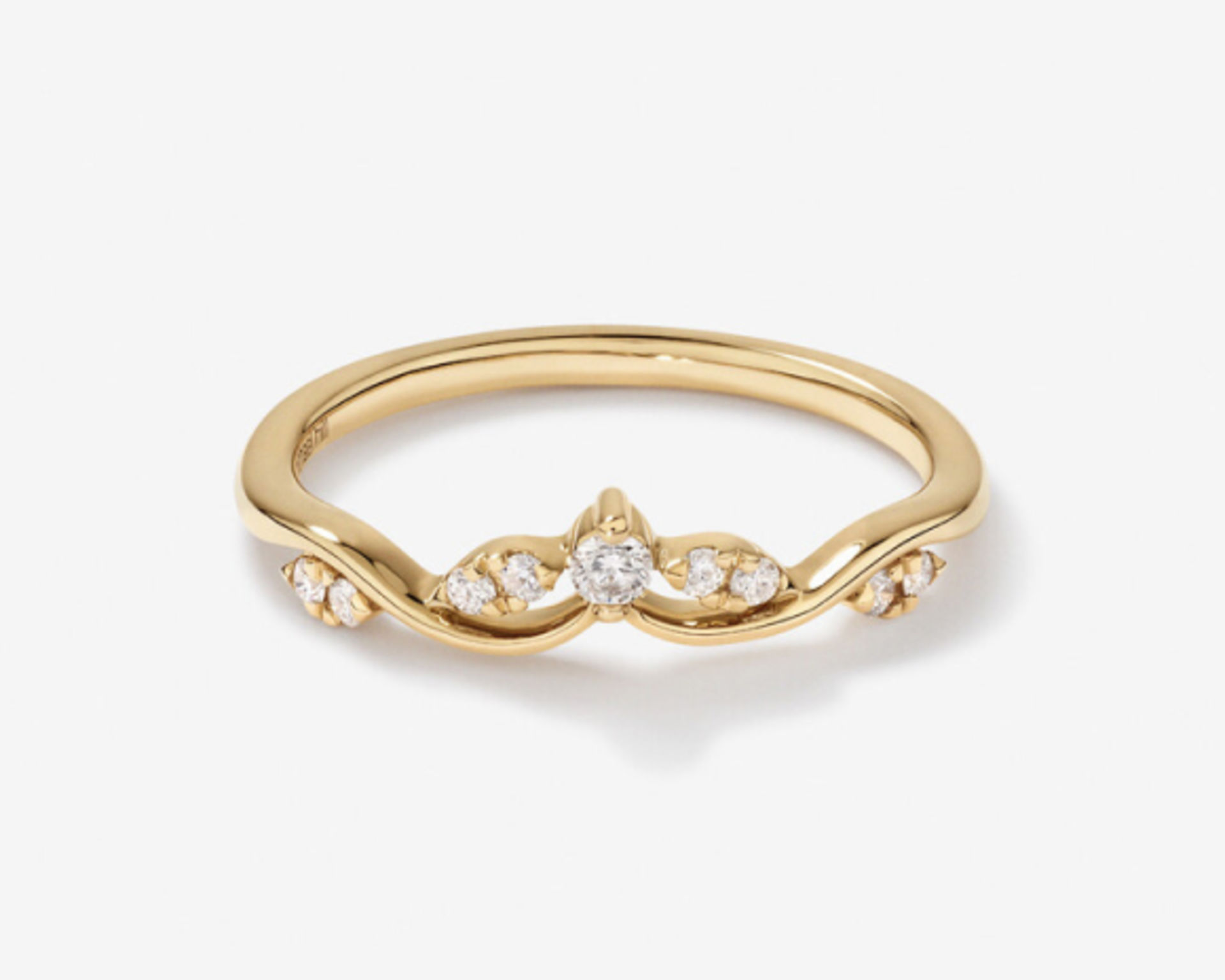 Curved Wedding Band