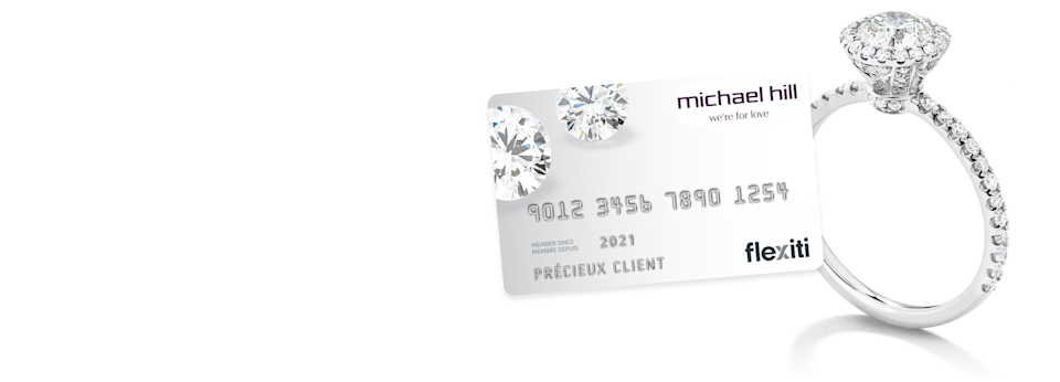 Carte Flexiti et bague de fiançailles