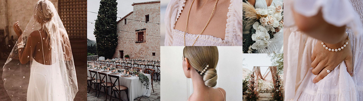 Dream wedding collage