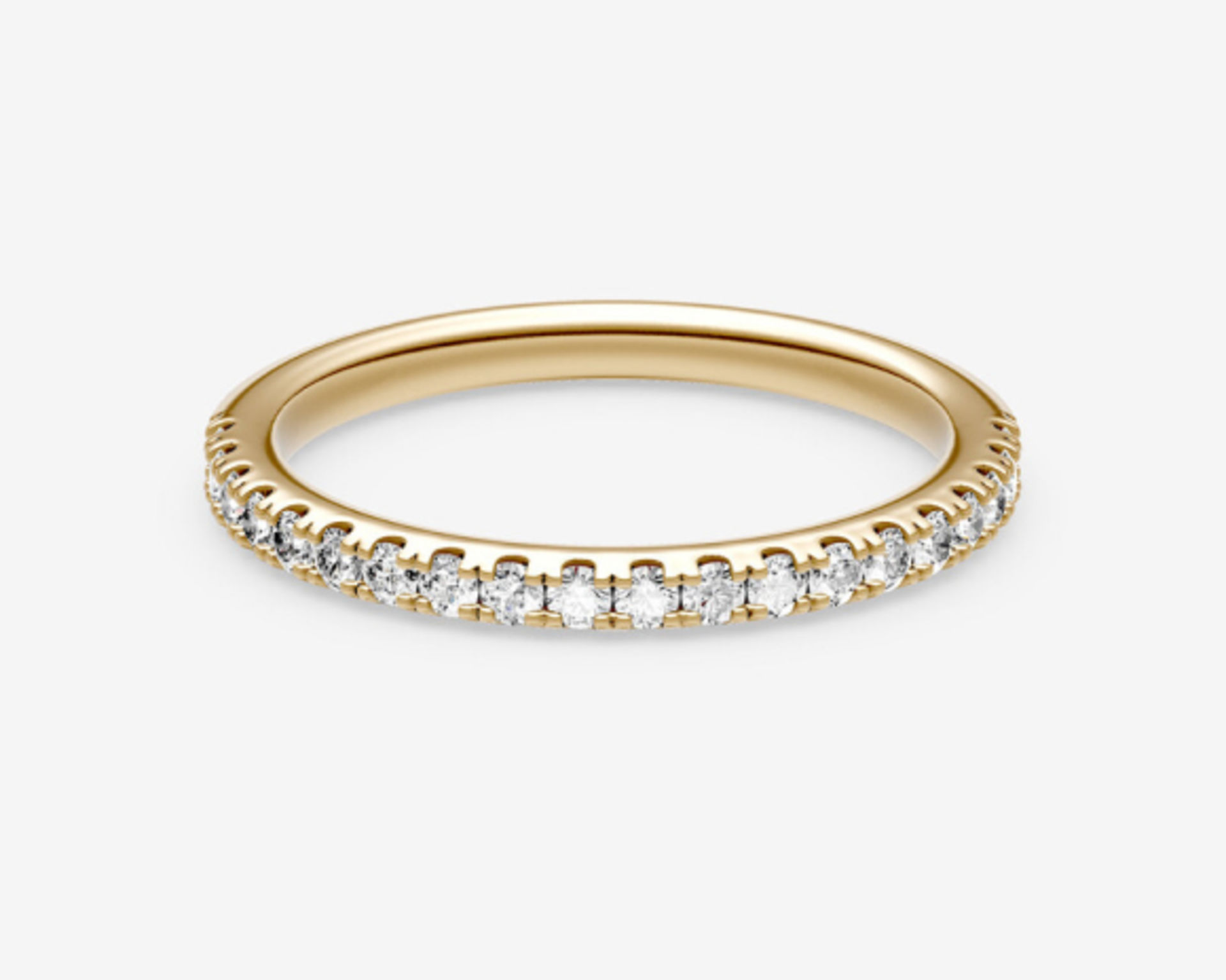 White Gold Diamond Wedding Band