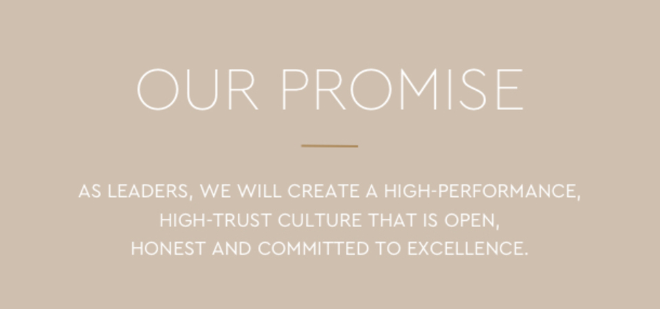 Great Place to Work - Our Leadership Promise | Michael Hill