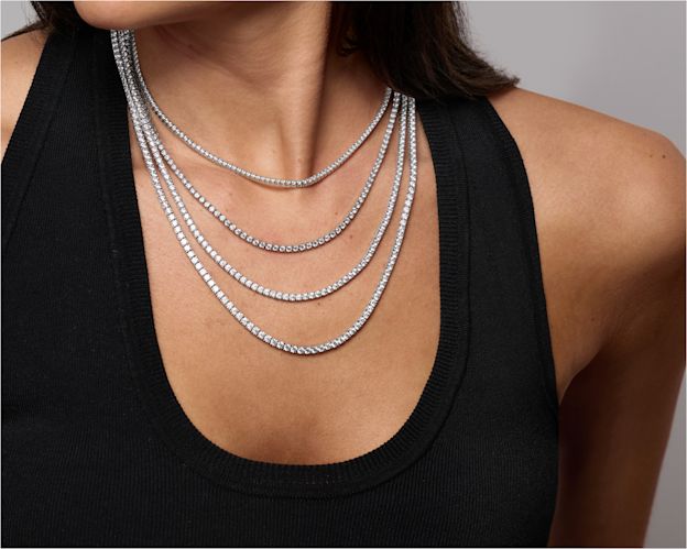 Tennis Necklace Lengths