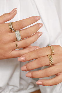 How to: Style a Statement Ring Stack