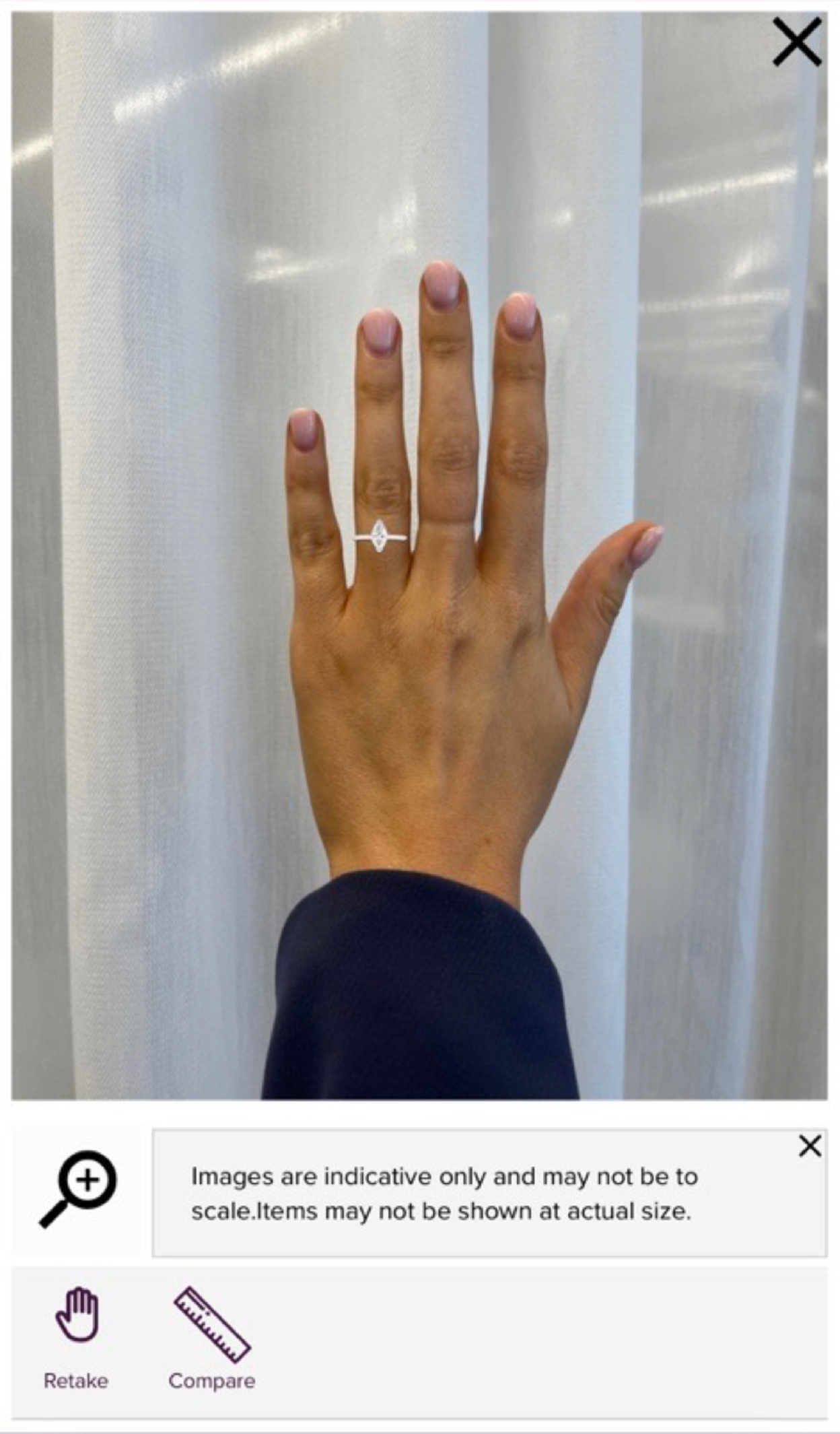 ring on hand