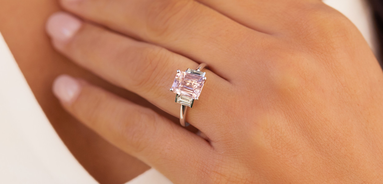 Morganite Engagement Ring