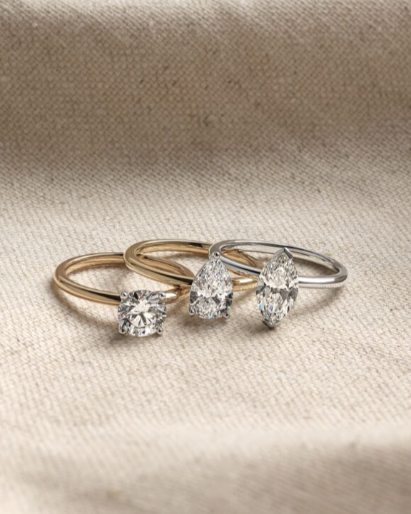 Fenix diamond engagement ring
