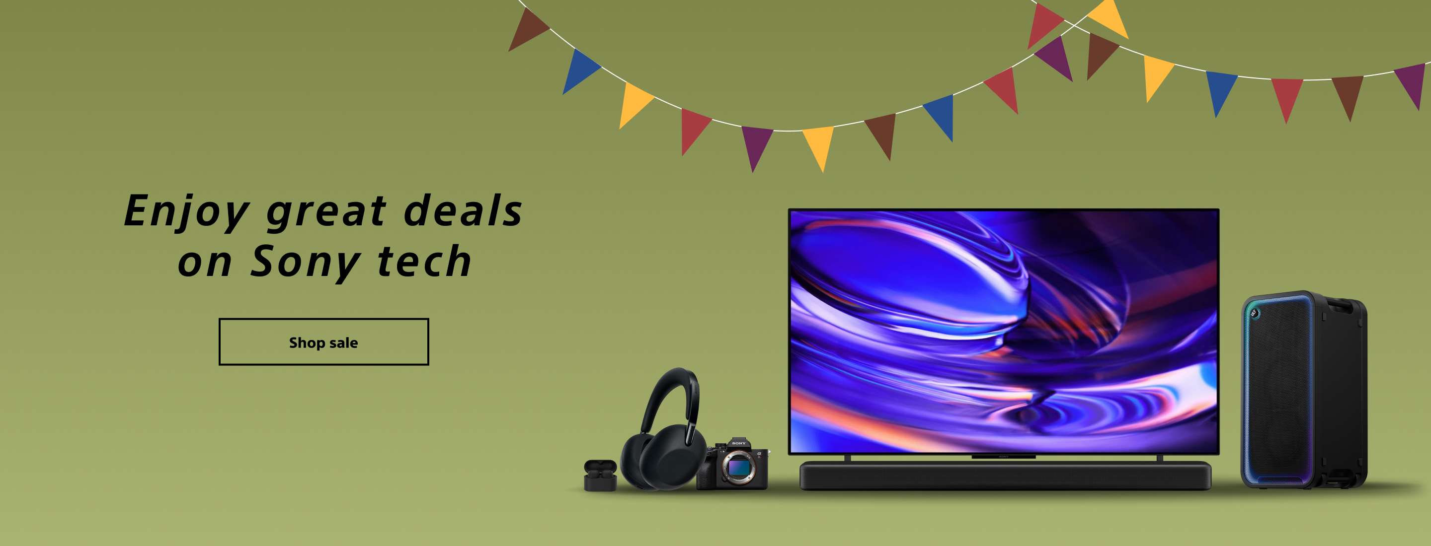 Enjoy great deals on Sony tech.