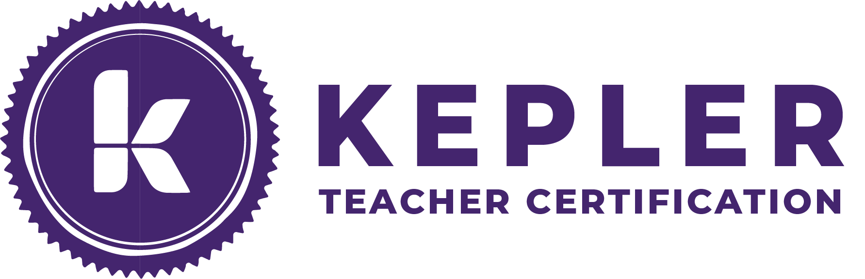 Kepler Teacher Certification Logo