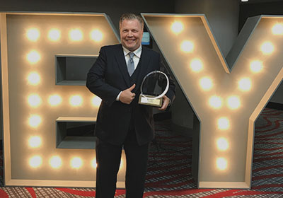 Ernst & Young names Mark Lanwehr, Founder of Car Keys Express, Winner of Entrepreneur Of The Year® 2017 Award