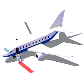 Airplane illustration