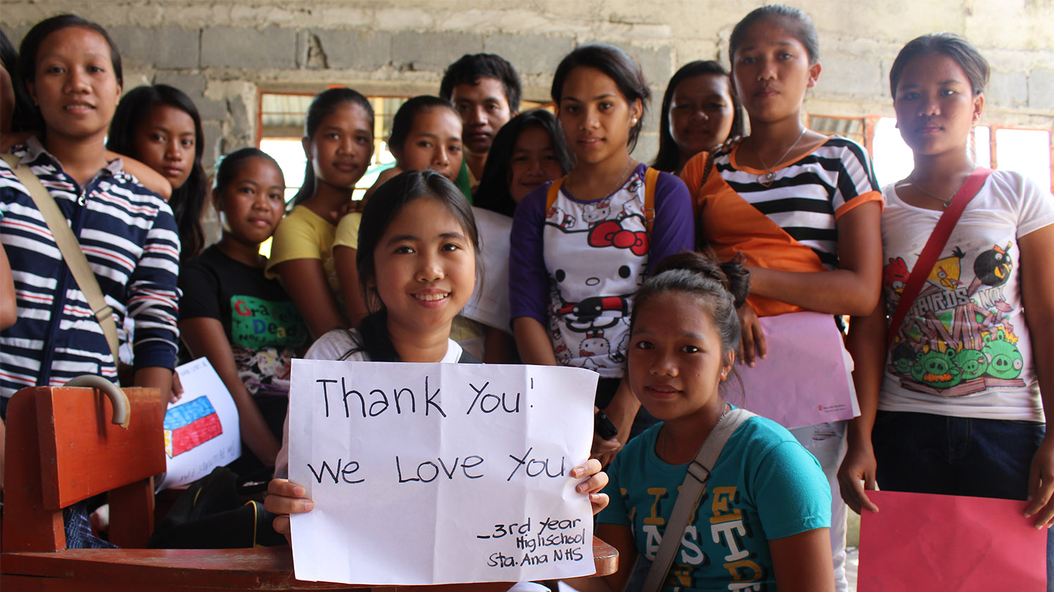 Typhoon Haiyan Recap & Letter Delivery