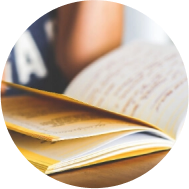 Reading book