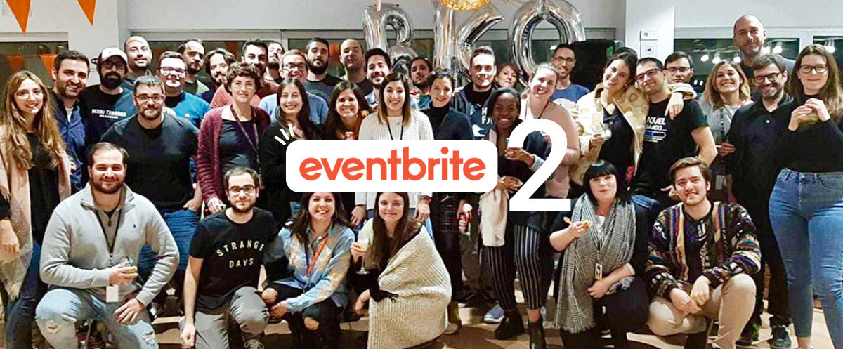 two year birhtday at eventbrite as software developer and intrapreneur for eventbrite