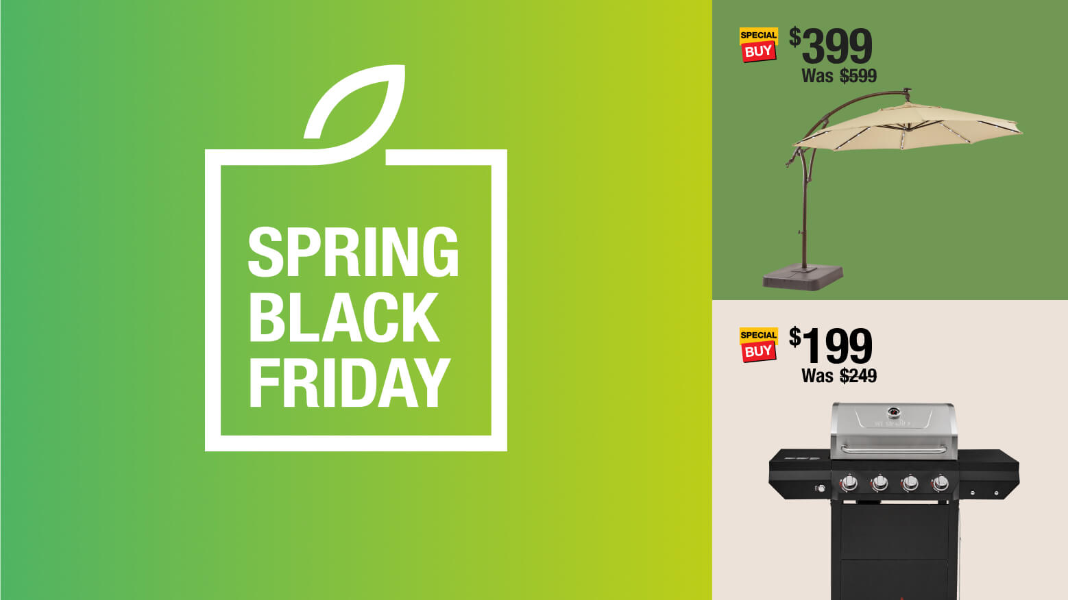 SPRING BLACK FRIDAY DEALS