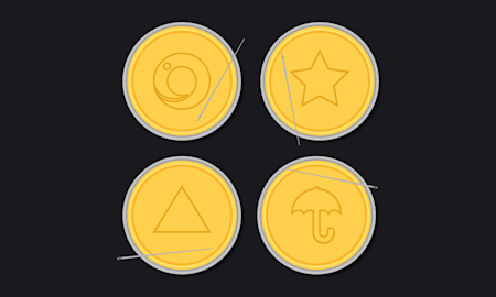 Squid Game Show - dalgona game