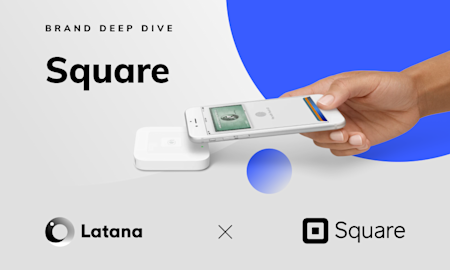 Latana x Square logos showing hand using Square tech (Thumbnail)
