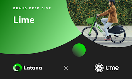 Latana x Lime logos with person on a bike (thumbnail)