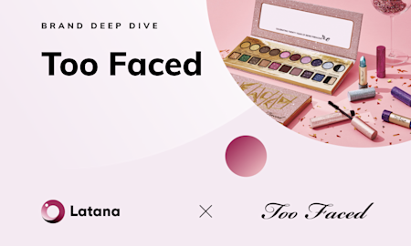 Latana x Too Faced Logos with makeup (Thumbnail)
