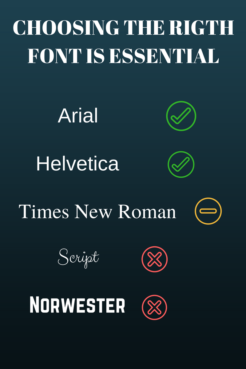 font