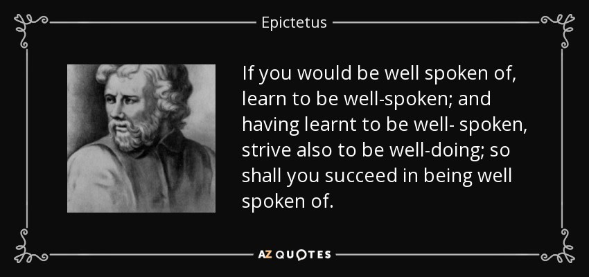 well spoken references