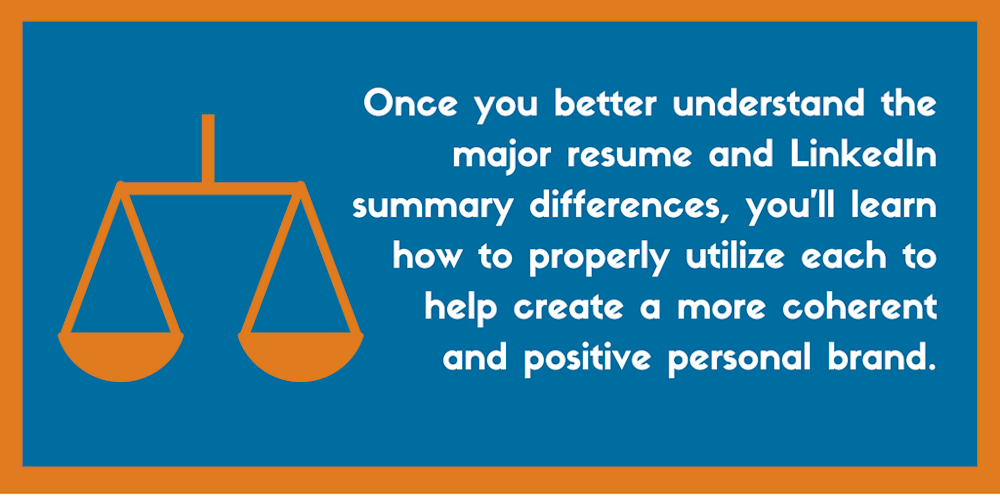 Resume and LinkedIn Summary Differences 23