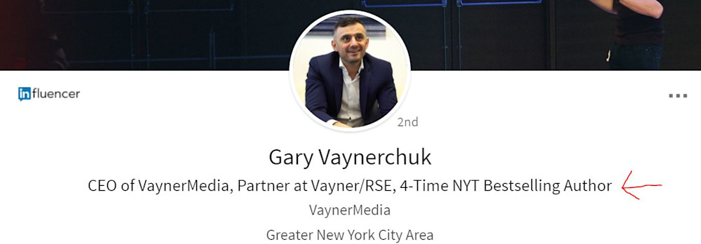 what is a LinkedIn headline