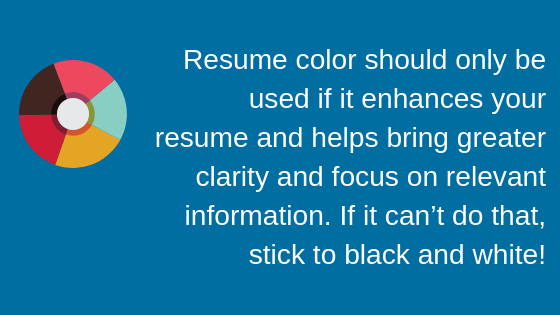 resume color 2