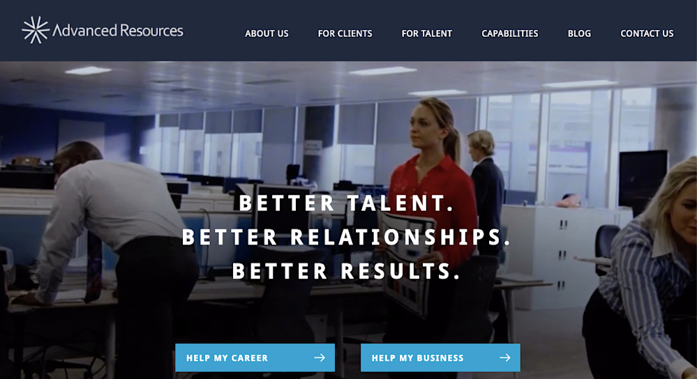 Advanced Resources Better talent. Better relationships. Better results.
